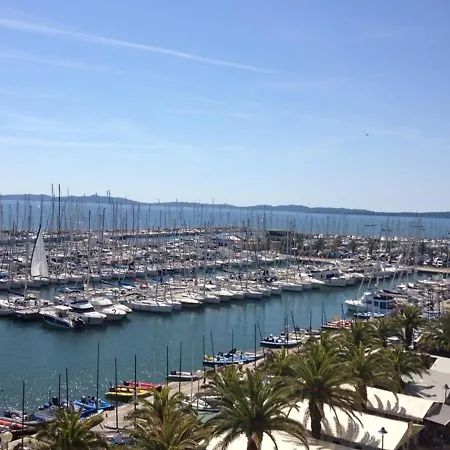 Port T2 Avec Clim Et Wifi, Vue - Fr-1-335-172 Apartamento Hyères