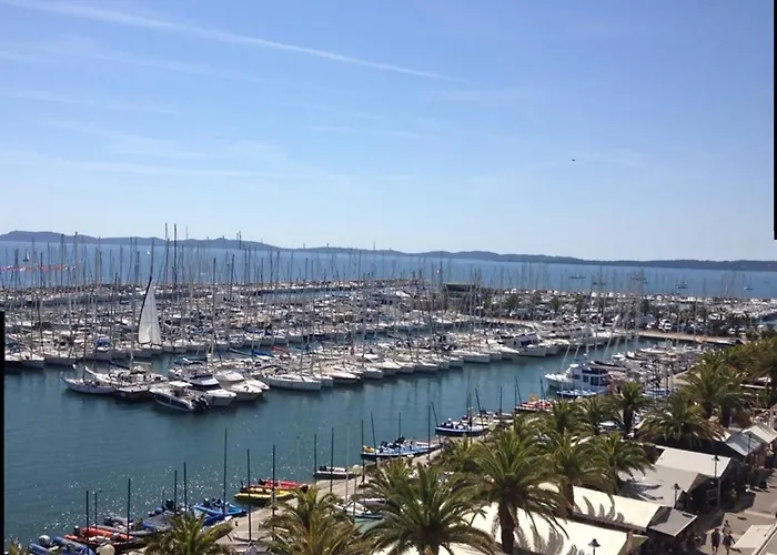 Port T2 Avec Clim Et Wifi, Vue - Fr-1-335-172 Lejlighed Hyères